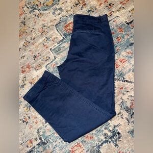 L.L. Bean Favorite Fit Navy Trousers
Size 12